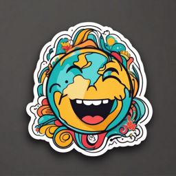 International Day of Happiness sticker- Smiles and Joy Everywhere, , sticker vector art, minimalist design