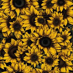 Sunflower Background Wallpaper - background with sunflowers  