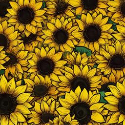Sunflower Background Wallpaper - sunflower floral background  