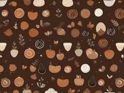 Brown Cute Wallpaper - Earthy tones with cute designs  ,desktop background wallpaper