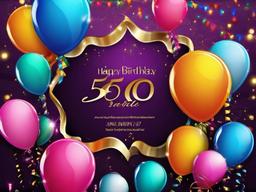 Birthday Background Wallpaper - 50th birthday invitation background  