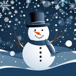 Christmas Background Wallpaper - winter snowman wallpaper  