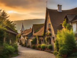 quaint villages in architectural harmony 