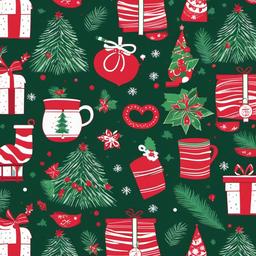 preppy christmas wallpaper  background