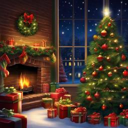 Christmas Background Wallpaper - the night before christmas wallpaper  