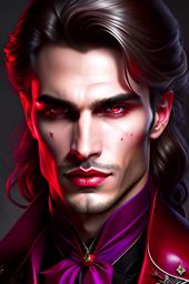 vampire clipart - lord vladmir, a charismatic and alluring vampire. 