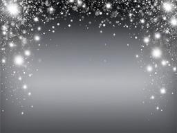 Silver Sparkle Transparent Background  