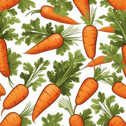 carrot clipart: healthy carrot fresh from the garden. 