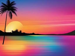 Summer Ombre Wallpaper  background