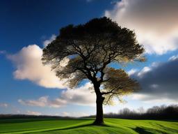 Tree And Sky Wallpaper  ,desktop background wallpaper