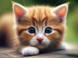 a cute cat wallpaper  ,desktop background wallpaper