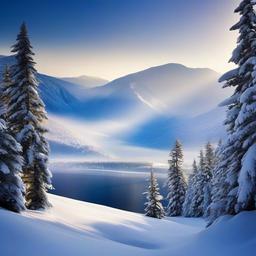 Snow Background Wallpaper - snow landscape wallpaper  