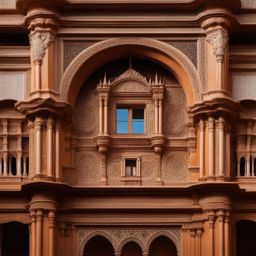 secrets of teruel's mudéjar art - create an artwork that unveils the secrets of teruel's mudéjar architecture, a unesco world heritage treasure. 