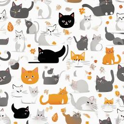 Cat Background Wallpaper - funny cat white background  