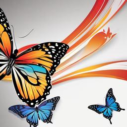 Butterfly Background Wallpaper - butterfly banner background  