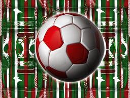 Soccer Christmas Wallpaper  