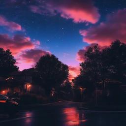 Sky Background Wallpaper - aesthetic night sky background  