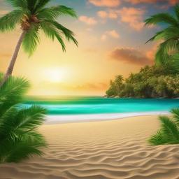 Beach background - beach background for green screen  