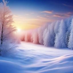 Winter background wallpaper - holiday snow background  