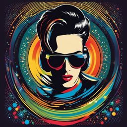 Disco Fever , vintage t shirt vector art