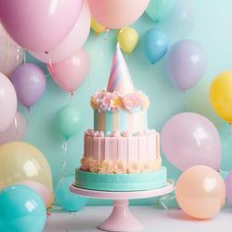 Party Background Wallpaper - pastel background birthday  