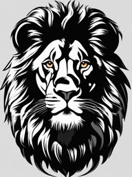 lion clipart transparent background in the wild - roaring with regal power. 