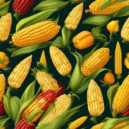 Corn clipart - corn harvest festival  vector clipart