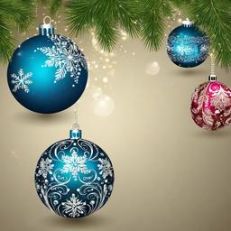 Christmas Background Wallpaper - christmas ornament wallpaper  