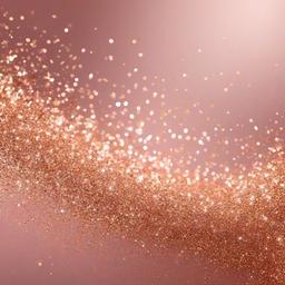 Glitter background - rose gold glitter vector  