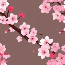 Cherry Blossom Viewing clipart - Viewing cherry blossoms, ,vector color clipart,minimal