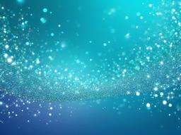 Aqua Sparkle Background  