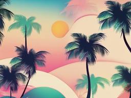 cute palm tree wallpaper  ,desktop background wallpaper