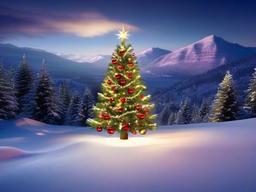 Christmas Tree Hd Wallpaper  