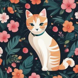 Cat Background Wallpaper - wallpaper cat background  