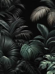 Black Jungle Wallpaper  ,mobile iphone background wallpaper