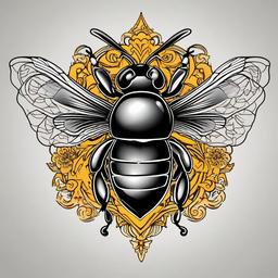 lovebee tattoo  vector tattoo design