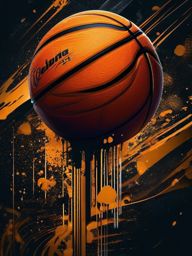 Basketball Backgrounds - Dive into the world of intense basketball games, where players exhibit their skills and passion, making every match a thrilling experience.  intricate patterns, splash art, wallpaper art