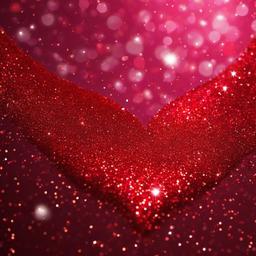 Glitter background - red glitter heart wallpaper  