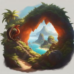 visit dragon's roost, an exotic volcanic island inhabited by friendly dragons. 