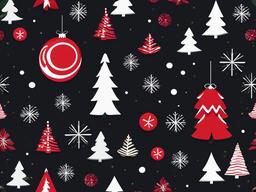 Cute Simple Christmas Background  