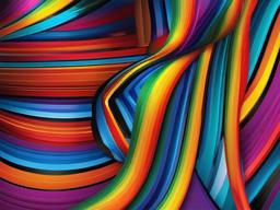 Colourful Rainbow Background  