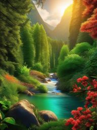 Live Nature Wallpapers with Dynamic and Animated Nature Scenes for Vibrant Backgrounds intricate details, patterns, wallpaper photo