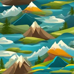 Mountain Background Wallpaper - background mountain cartoon  