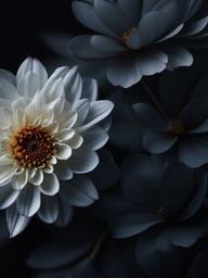 Dark Flower Wallpaper 4K  ,mobile iphone background wallpaper