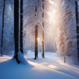 Snow Background Wallpaper - snow background forest  