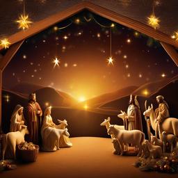 Christmas Background Wallpaper - nativity scene backdrop banner  