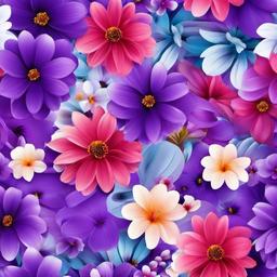 Flower Background Wallpaper - flower background purple  