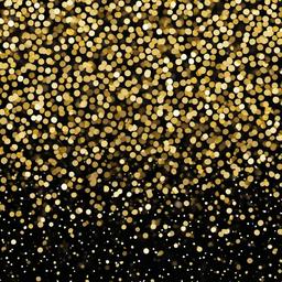 Glitter background - gold and black sparkle background  