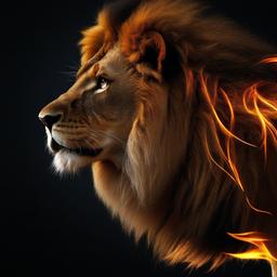 Lion Background Wallpaper - lion photo black background  