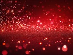 Sparkle Red Glitter Background  